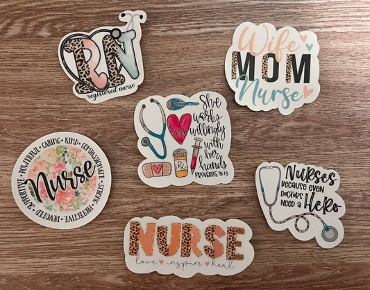 Nurse Stickers