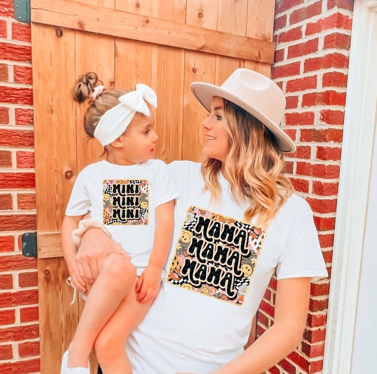 Retro Mama and Mini Matching Set