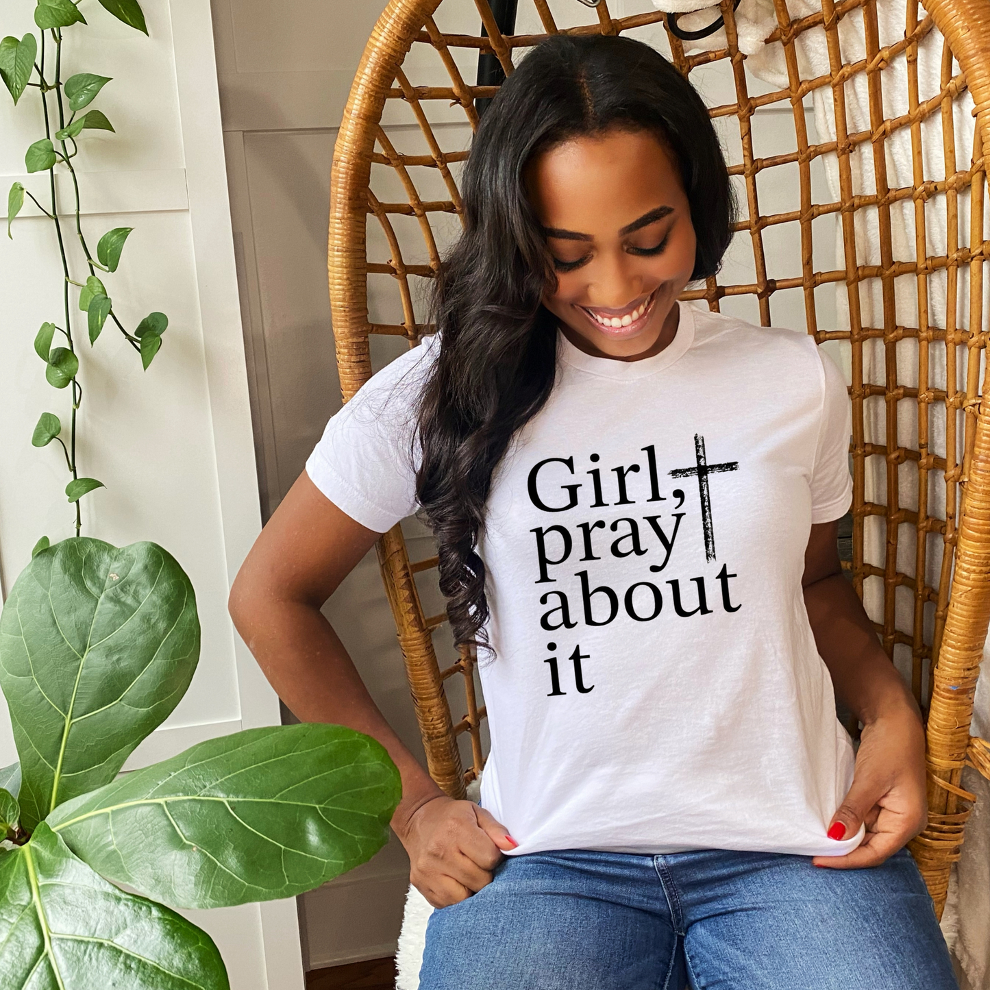 Girl, Pray About it Tee