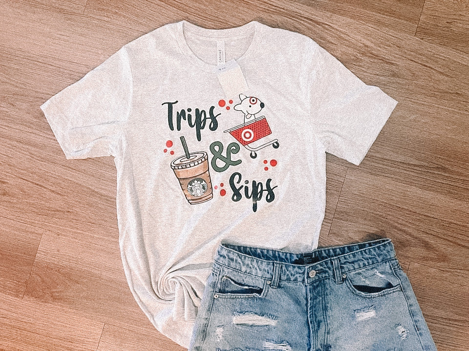 Trips & Sips Tee